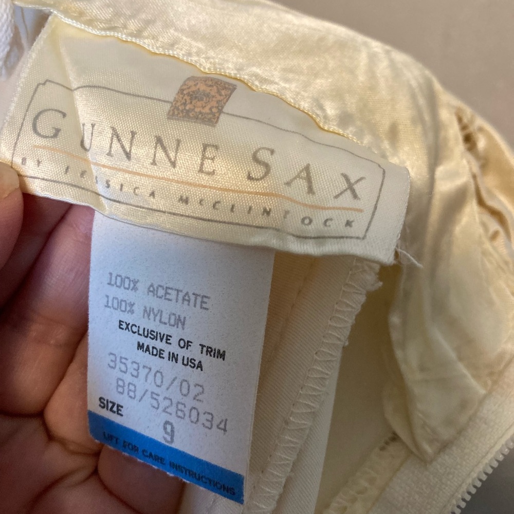 Gunne Sax Vintage Dress Size 9 - Picture 12 of 16